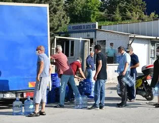 Bir su kuyruğu da Eskişehir’de!