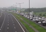 Anadolu Otoyolu'nda bayram trafiği