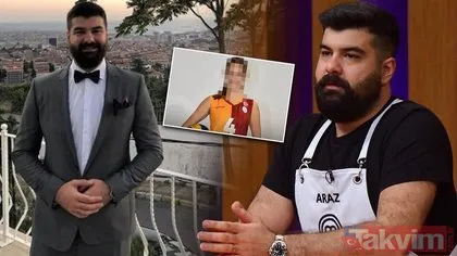 Masterchef Araz Aknam’ın eşi ünlü çıktı Galatasaray sporcusu! Araz nereli kimdir merak edilirken Instagram’ı yıkılıyor meğer...