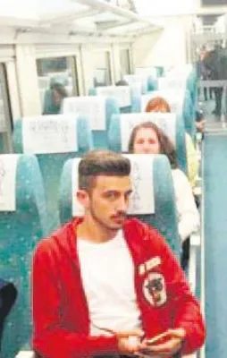 Mesaisi bitti treni terk etti