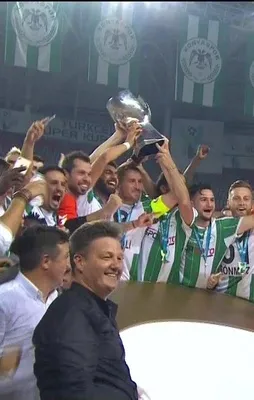 Kupaların kupası Konyaspor'un