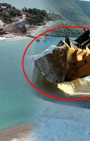 Plaj düzenleme çalışmalarında mermer ve kuvars tozu kullanımına karşın harekete geçildi!