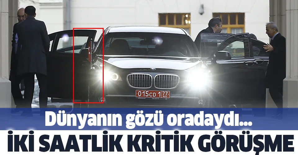 Son dakika: Türk ve Rus heyetlerinin Moskova'daki İdlib görüşmelerinde ikinci gün