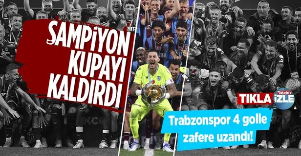 ÖZET | Trabzonspor Süper Kupa şampiyonu oldu!