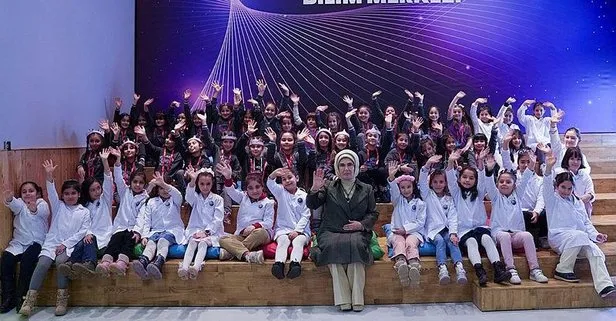 Emine Erdoğan Alev Alatlı Bilim Merkezi’nin açılışını yaptı