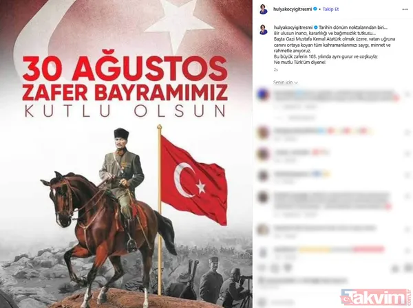 Ünlü isimlerden 30 Ağustos Zafer Bayramı’na özel paylaşımlar! Esra Erol, Müge Anlı, Seda Sayan... - 6