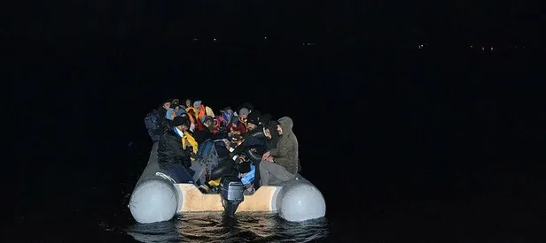 64 düzensiz göçmen yakalandı