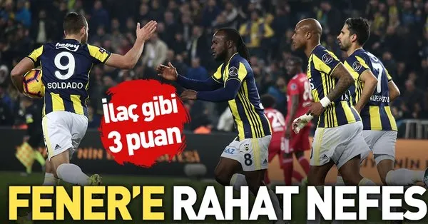 Fenerbahce Rahat Bir Nefes Aldi Fenerbahce 2 1 Sivasspor Takvim