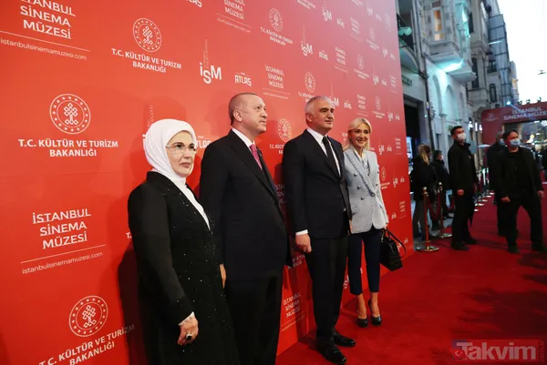 Başkan Erdoğan 'Tarihi Atlas Sineması'nın açılışını yaptı! Jason Stahham ve Guy Ritchie sürprizi... - 31