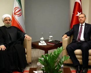 Erdoğan ile Ruhani’den kritik görüşme