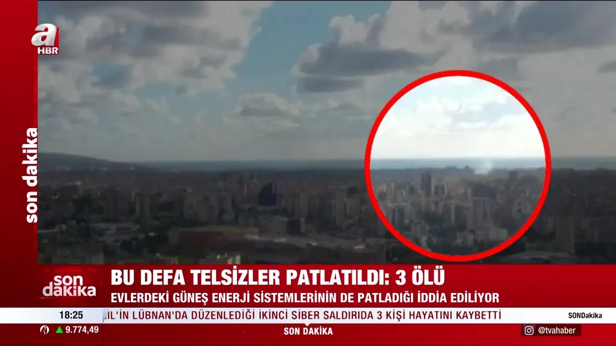 İsrail Hizbullah'a saldırdı! Telsizlerin patlama anı kamerada!