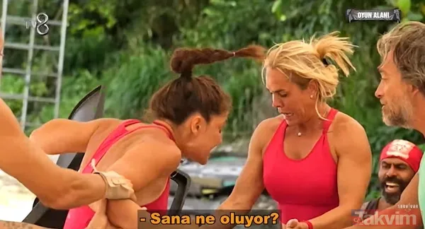 Survivor’da kavga çıktı! Seren Ay’ın attığı sandalye Nagihan’ı yaraladı - 1