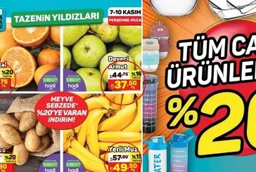 A101 ve Tarım Kredi Market Kasım indirimleri! Tencere, kaşar peynir, zeytinyağı, deterjan...