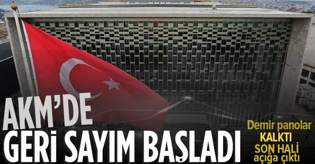 Son dakika: İstanbul Taksim’de yapımı süren Atatürk Kültür Merkezi’nin yeni hali göründü