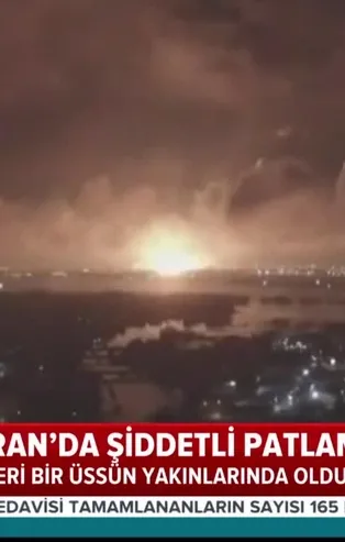 İran'ın başkenti Tahran'da şiddetli patlama!