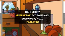 Zeka testi: Mutfaktaki gizli ananası sadece dahiler şak diye buluyor