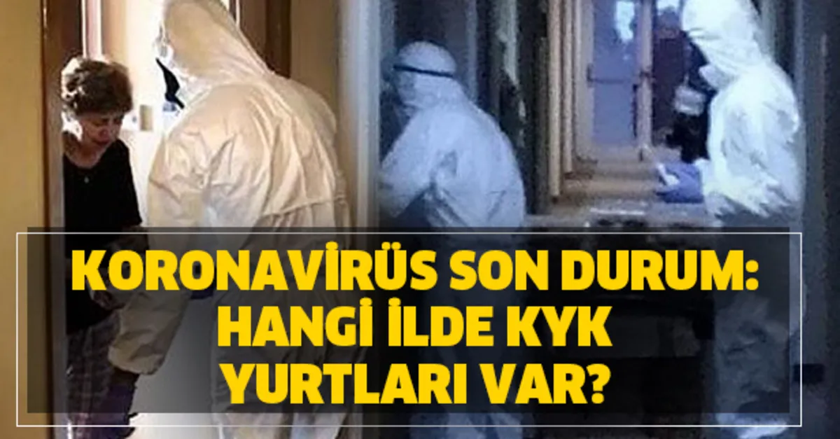 hangi ilde kyk yurtlari var