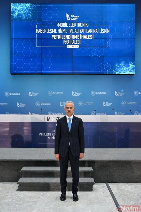 5G ihalesi için büyük gün geldi! Bakan Uraloğlu: Kamuya en az 2,1 milyar dolar gelir bekliyoruz - 10