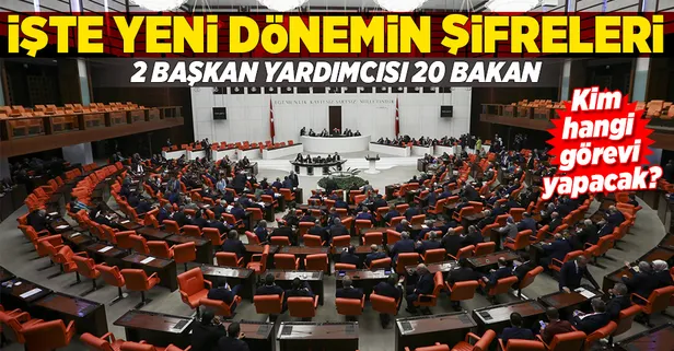 İşte 24 Haziran sonrası yeni sistemin şifreleri! 24 Haziran'dan sonra kim hangi görevi yapacak?