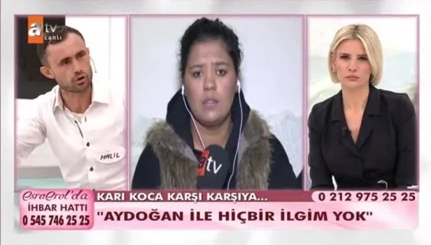Esra Erol'da karı koca karşı karşıya...