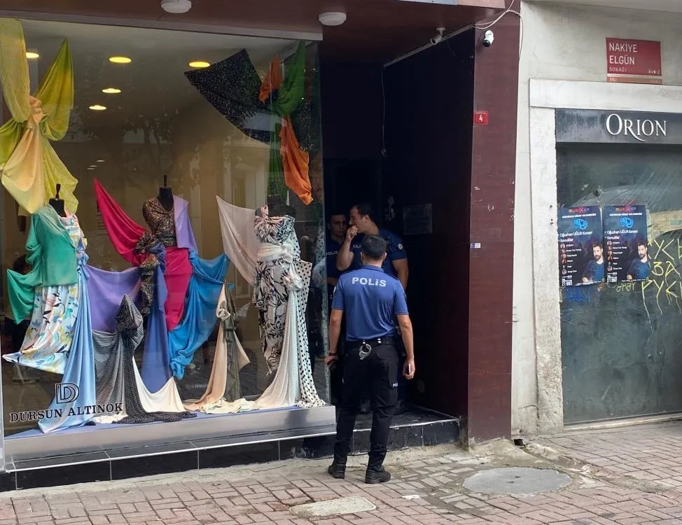 İş hanında korkunç manzara