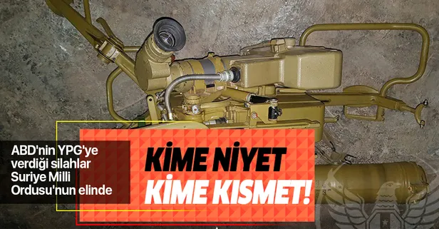 ABD'nin YPG'ye verdiği füzeler Suriye Milli Ordusu'nun elinde