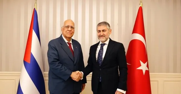 Bakan Nebati Küba Başbakan Yardımcısı Ruiz ile görüştü