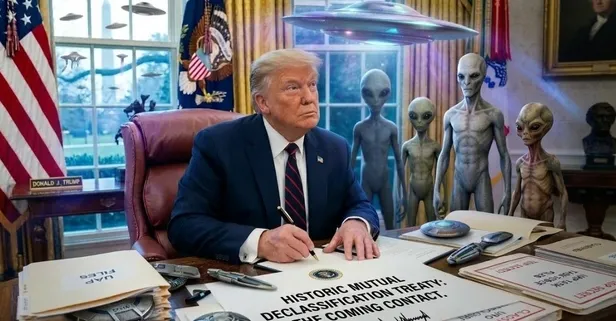 Trump'ın UFO takıntısı | Pentagon harekete geçti: Gizli belgeler yayımlanacak