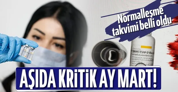 SON DAKİKA: Koronavirüste normalleşme ve rahatlama takvimi belli oldu! Kritik Mart hedefi...