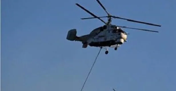 Yine aynı yer yine felaket! İzmir’de yangına müdahale eden helikopter baraja düştü: Arama çalışmaları sürüyor
