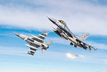 İhlali affetmedik: F-16’lar İHA’yı düşürdü!