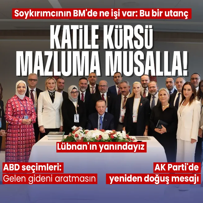 Başkan Erdoğandan BM sonrası Türkevinde gazetecilere önemli açıklamalar