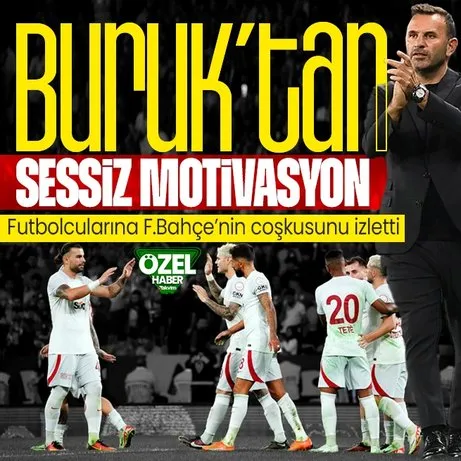 Okan Buruk’tan Galatasaraylı futbolculara sosyal kısıtlama! Fenerbahçe’nin Rams Park’taki coşkusunu takımına izletip toplantıyı bitirdi