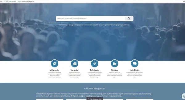 e-Devlet tamamen değişti! Yeni dönem...-1