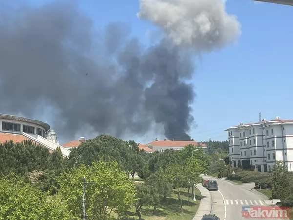 SON DAKİKA: Tuzla'da patlama! Orhanlı'da fabrikada yangın: Patlama anı kamerada - 18