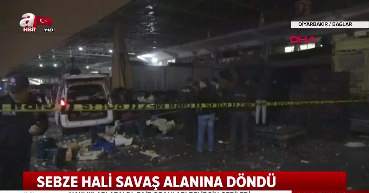 diyarbakir da sebze meyve halinde patlama 1 olu 3 yarali videosunu izle takvim tv