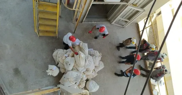 Van'da 4,5 ton uyuşturucu bin derecelik fırınlarda yakılarak imha edildi