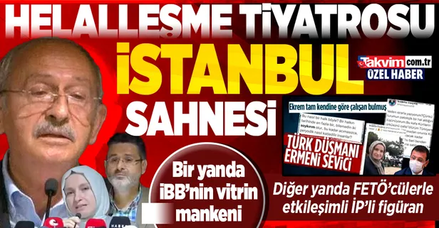 Helalleşme tiyatrosu tam gaz! Kılıçdaroğlu, İBB'nin vitrin mankeni Fatma Yavuz ve FETÖ etkileşimli İYİ Partili figüran ile helalleşti