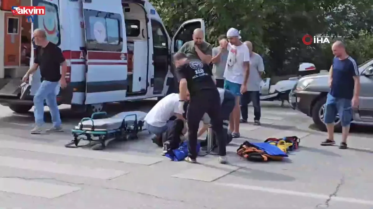 Sapanca’da motosiklet kazası: 1 yaralı