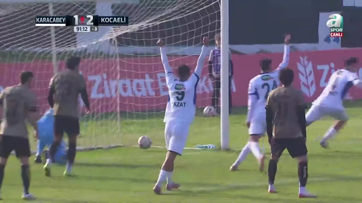 GOL | Karacabey Belediye Spor 1-2 Kocaelispor - Nejdet Nezir Bilin
