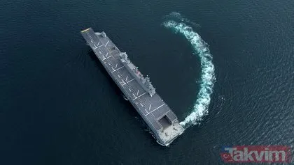 Dünyanın ilk SİHA gemisi TCG Anadolu dünya basınında: Ezber bozan bir şey! Erdoğan güç gösterisi yaptı