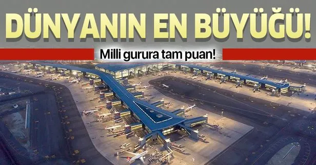 İGA duyurdu! İstanbul Havalimanı dünyanın en büyük LEED Altın sertifikalı binası seçildi