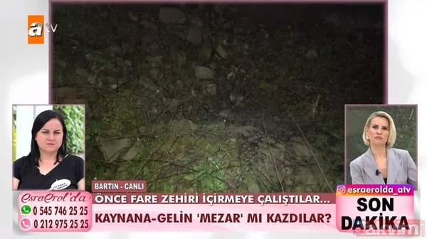 Ölmeden Mezarını Kazdılar Önce Fare Zehiri İçiren Kaynana- Gelinin Ardından Da Mezar Kazmaya Çalıştığı Ortaya Çıktı.
