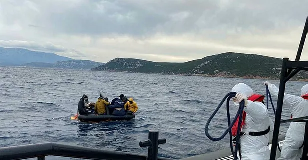 Çeşme açıklarında 40 kaçak göçmen kurtarıldı