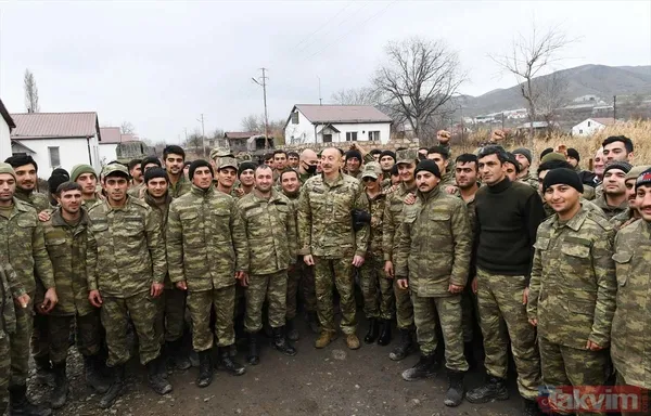 SON DAKİKA: Azerbaycan Cumhurbaşkanı İlham Aliyev işgalden kurtarılan Gubadlı'yı ziyaret etti - 31