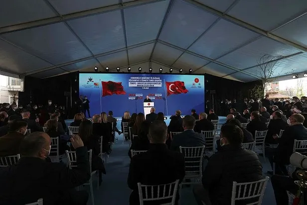 Başkan Erdoğan'dan Arnavutluk'ta depremzedeler için inşa edilen konutların teslim töreninde önemli açıklamalar-7