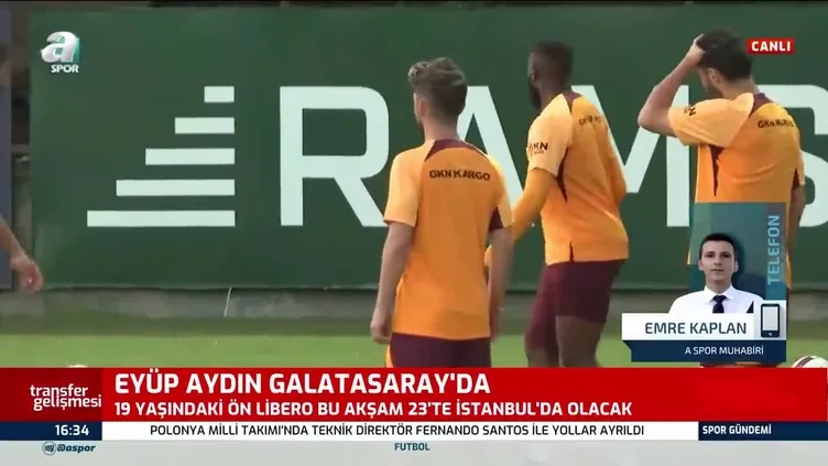 Eyüp Aydın Galatasaray'da!