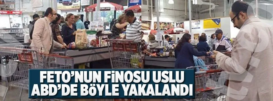 FETÖ'cü Uslu ABD'de böyle görüntülendi