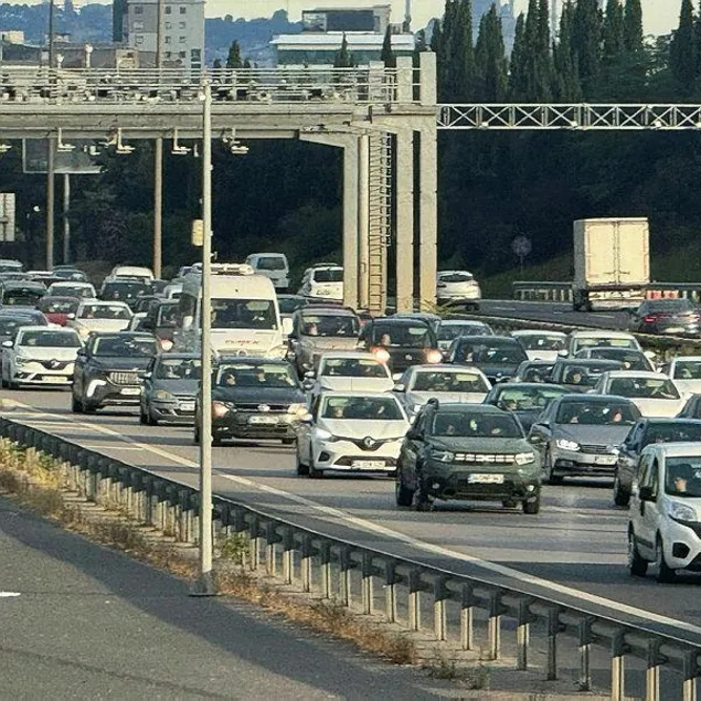 Otoyollarda bayram yoğunluğu!