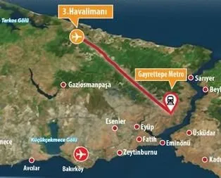 3. Havalimanı metrosu için düğmeye basıldı